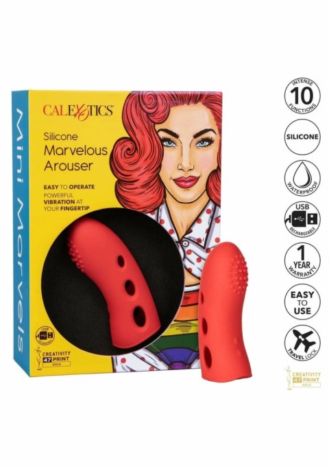 CalExotics Silicone Marvelous Arouser mini masażer silikonowy USB