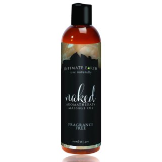Intimate Earth Massage Oil Naked 120ml bezzapachowy olejek organiczny
