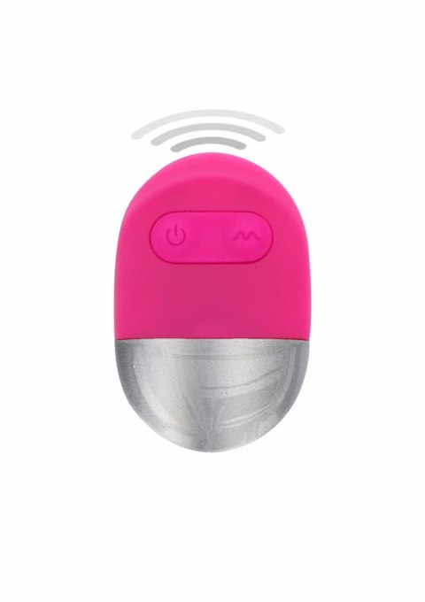 ToyJoy Funky Fun Toys Funky Remote Egg silikonowy model z pilotem fioletowy