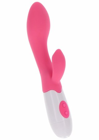 ToyJoy Funky Lover Vibrator silikonowy model z 4 trybami wibracji fioletowy