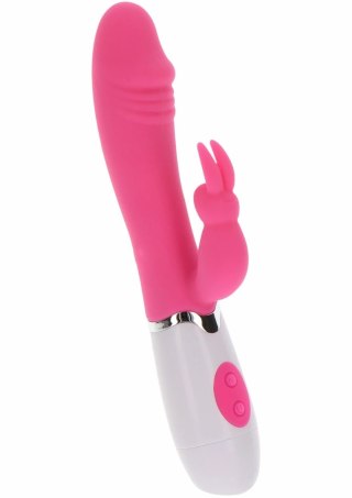 ToyJoy Funky Rabbit silikonowy masażer z 4 trybami wibracji, fioletowy