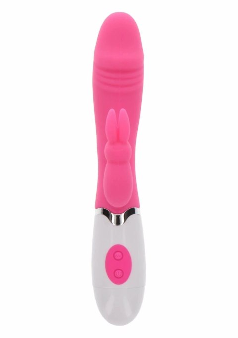 ToyJoy Funky Rabbit silikonowy masażer z 4 trybami wibracji, fioletowy