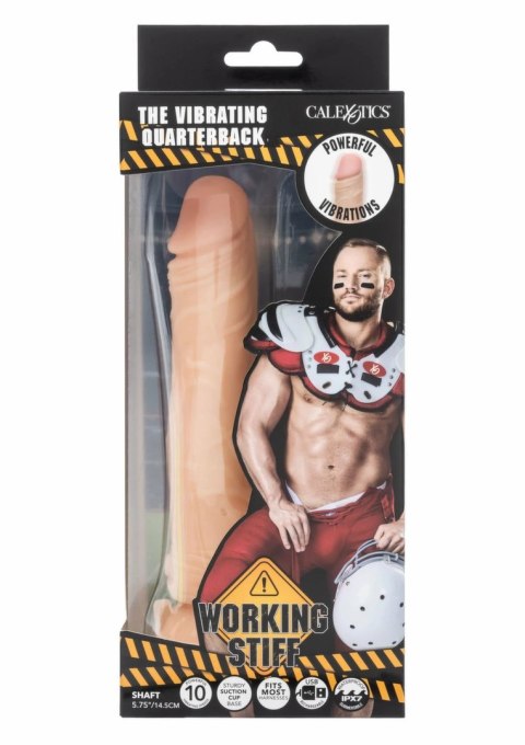 CalExotics The Vibrating Quarterback silikonowy model z 10 trybami wibracji