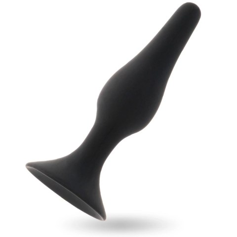 Intense Anal Level 4 czarny - anatomiczny stożek silikonowy 15,5 cm