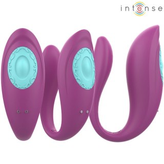 Intense Annie fioletowy stymulator U z pilotem, 10 trybow, USB