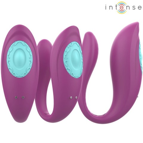Intense Annie fioletowy stymulator U z pilotem, 10 trybow, USB