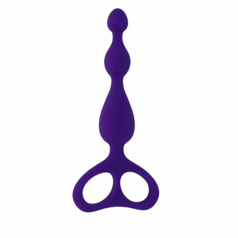 Intense Danti Lilac - anatomiczny stymulator silikonowy 17,5 cm