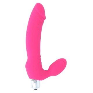 Intense Sugar Fuksja - silikonowy model wibracyjny 7 trybow 17,5 cm