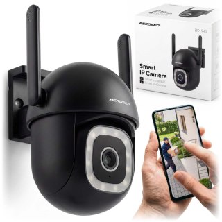 Zewnętrzna kamera WiFi obrotowa IP obrotowa 5MP Berdsen BD-943