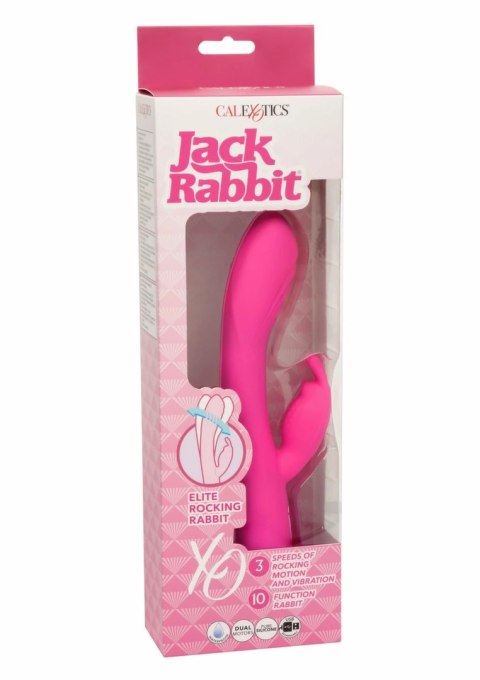CalExotics Elite Rocking Rabbit masażer z funkcją kołysania 10 trybow