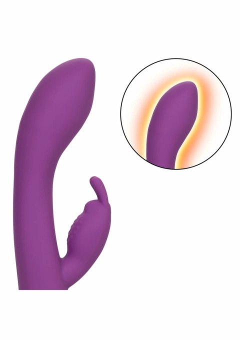 CalExotics Elite Warming Rabbit silikonowy model z funkcją podgrzewania