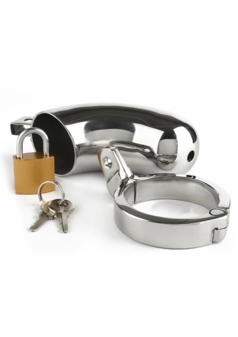 The Brig Male Chastity Device stalowy system zabezpieczający M/L
