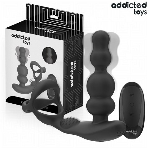 Addicted Toys Prostata Rotator z pilotem - silikonowy, 10 trybow, USB
