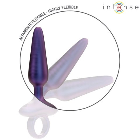 Intense Marlon Model 4 - Wibrujący korek analny z pilotem, silikonowy