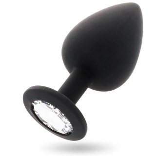 Intense Shelki L czarny korek anatomiczny silikonowy 9,2 cm