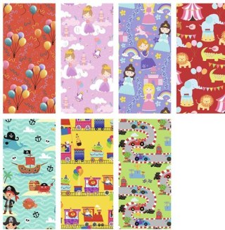 Papier 2m x 70cm Top Kids SET 86