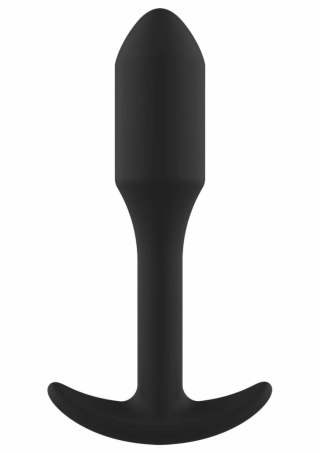 ToyJoy Smooth Anal Plug Small silikonowy korek anatomiczny 9,7 cm czarny