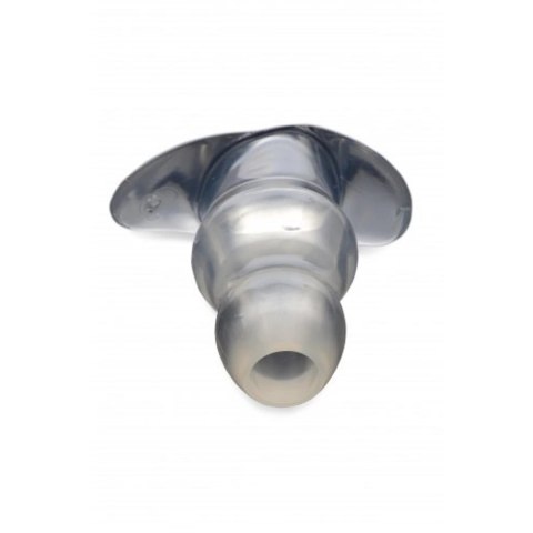 XR Brands Clear View Hollow Plug Przezroczysty Extra Duży TPE