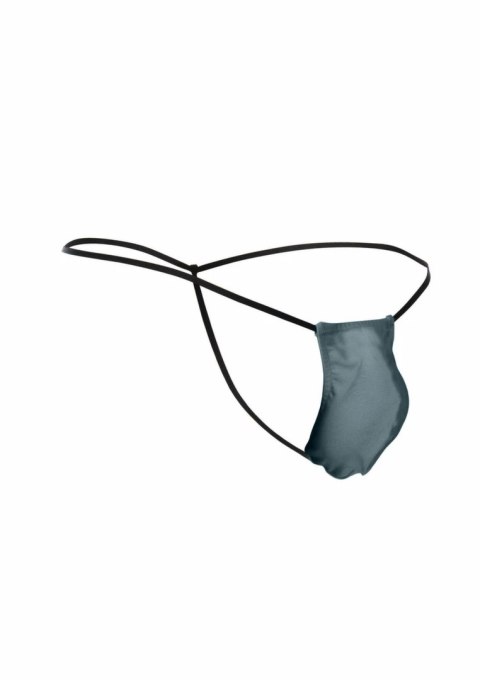 Justin+Simon Classic G-String Bulge czarny, anatomiczny fason, L/XL
