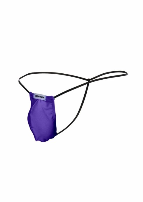 Justin+Simon Classic G-String Bulge czarny anatomiczny model męski S/M