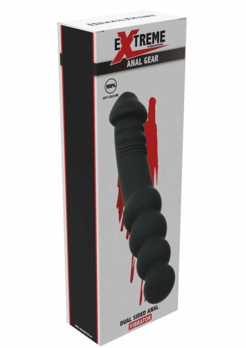 HIDDEN DESIRE Dual Sided Anal Vibrator silikonowy dwustronny, 8+5 trybow