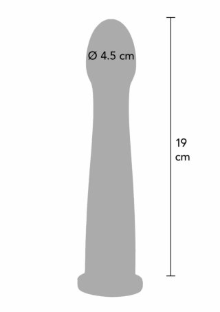 Hidden Desire Bangers Smooth Dong Easy-Lock 19 cm silikonowy, kompatybilny system