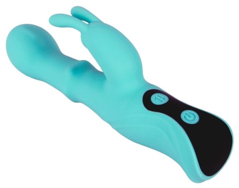Beau coeur Oriven Rabbit Vibra - silikonowy model z systemem Slide Ring, 17,8 cm