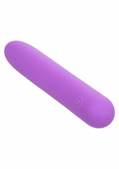 CalExotics Bliss Mini Vibrator silikonowy kompaktowy 10 trybow USB fioletowy