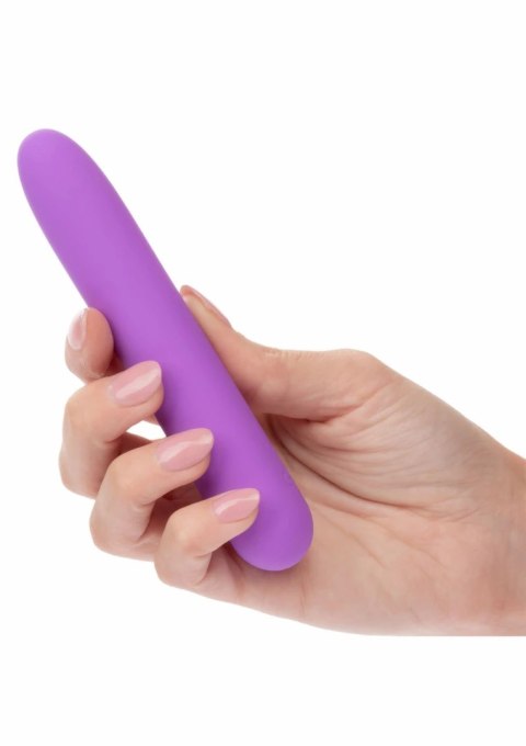 CalExotics Bliss Mini Vibrator silikonowy kompaktowy 10 trybow USB fioletowy