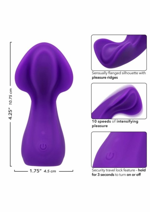 CalExotics Cascade Wave - masażer intymny z 10 trybami wibracji, elastyczny