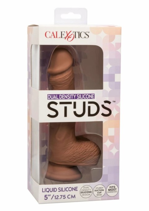 CalExotics Dual Density Silicone Stud 5" anatomiczny model z przyssawką