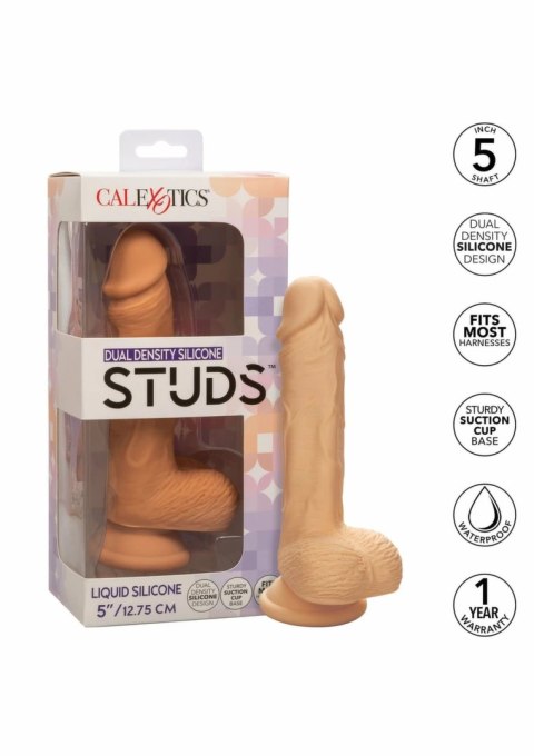CalExotics Dual Density Silicone Stud 5" model z przyssawką, silikonowy