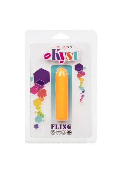 CalExotics Kyst Fling mini masażer silikonowy 10 trybow kompaktowy USB
