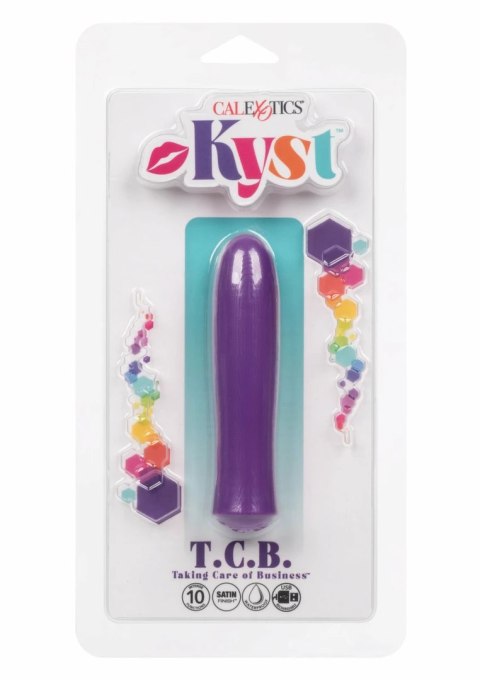 CalExotics Kyst T.C.B. Vibrator mini masażer 10 trybow, ładowalny, 10 cm