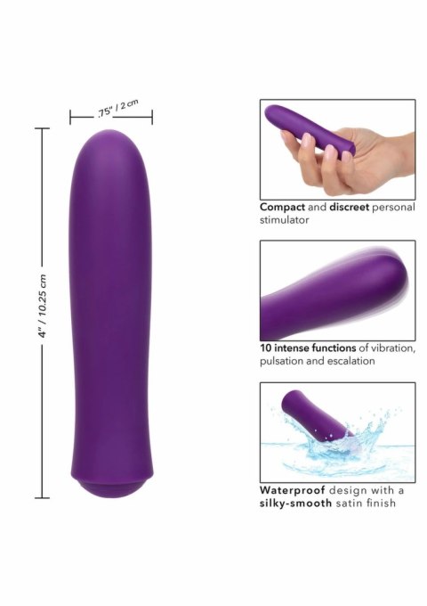 CalExotics Kyst T.C.B. Vibrator mini masażer 10 trybow, ładowalny, 10 cm