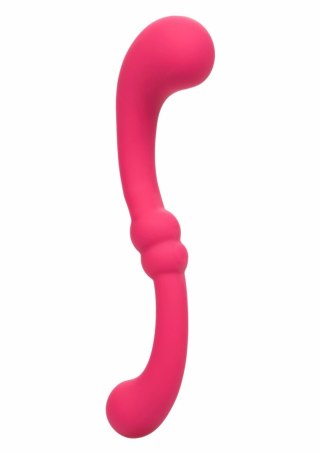 CalExotics Pretty Little Wands Curvy masażer silikonowy, dwustronny, 10 trybow