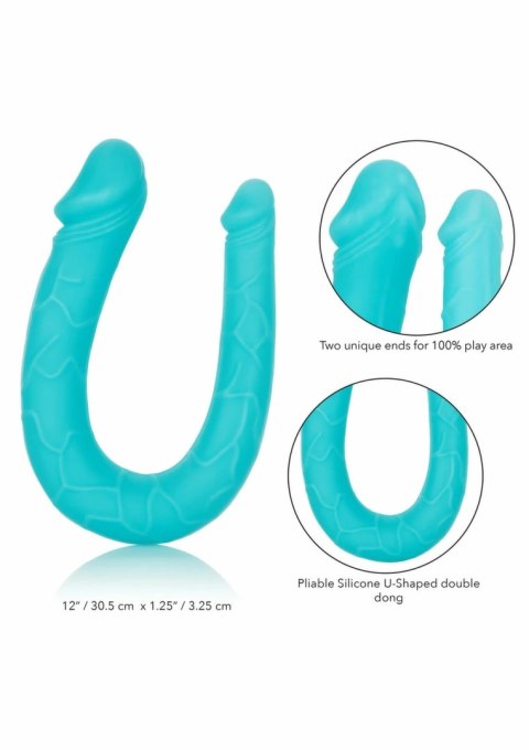 CalExotics Double Dong AC/DC Dong silikonowy model U 30 cm