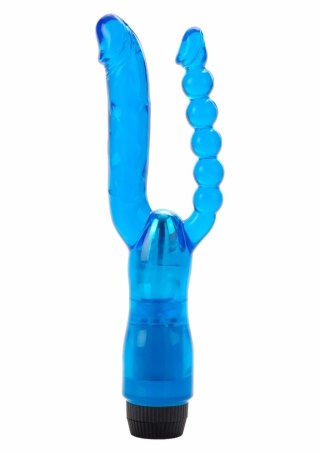 CalExotics - Dual Penetrator Vibrator podwojny stymulator, fioletowy