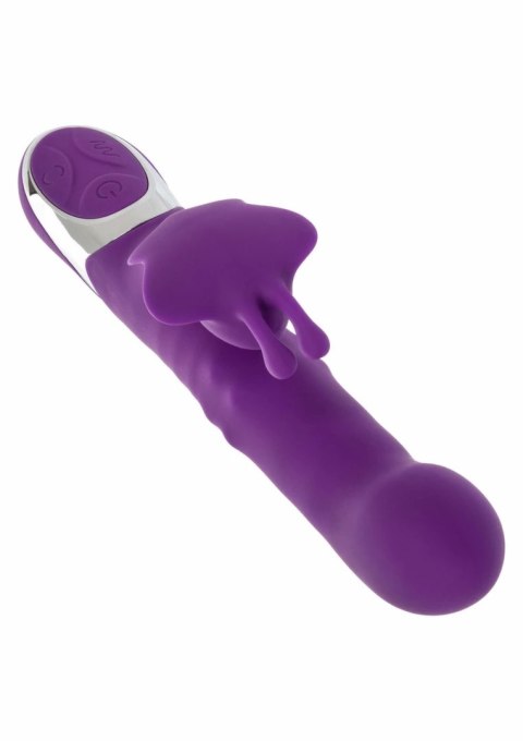 CalExotics Enchanted Flutter maszyna intymna silikonowa IPX7 12 trybow USB