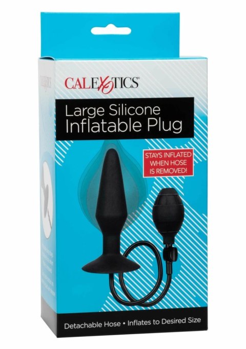 CalExotics Large Silicone Inflatable Plug - duży model silikonowy z pompką