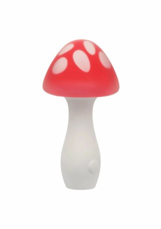 CalExotics Naughty Bits Muff Shroom Playful Massager mini, 10 trybow, fioletowy