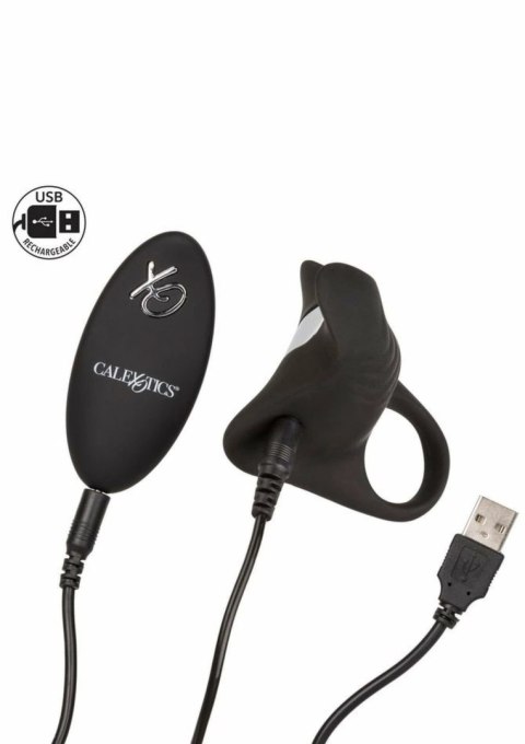 CalExotics Recharge Remote Pleasurizer silikonowy pierścień wibrujący USB