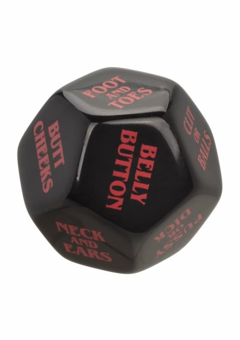 CalExotics Roll Play Naughty Dice Set - Zestaw Akrylowych Kości do Gry dla Par