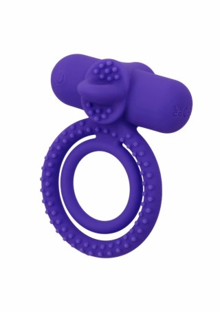 CalExotics Silicone Rechargeable Dual Climaxer - model z podwojną stymulacją, USB