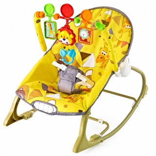 Leżaczek little savanna yellow EUROBABY EUROBABY