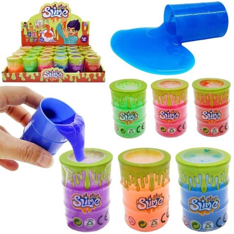 Masa magiczna 7 x 5cm slime w beczce 80g A-0888