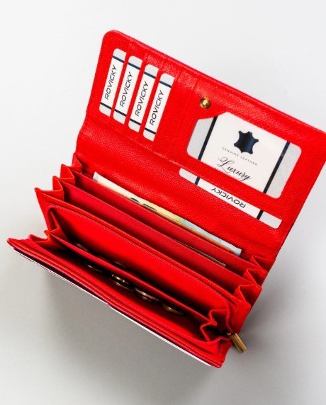 Portfel eko CAVALDI CHWJ-05-4825 Red