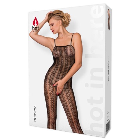 Bodystocking wyszczuplające. Seksowne. Bielizna Cross The Line S/M/L
