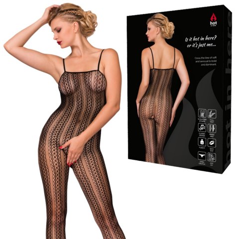 Bodystocking wyszczuplające. Seksowne. Bielizna Cross The Line S/M/L