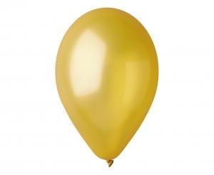 Balony Gemar 10" metalik złote 100szt. GM90/39